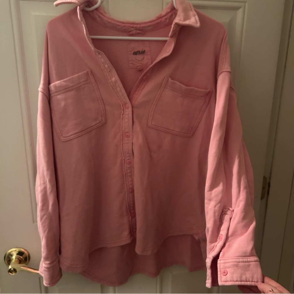 Aerie Lumberjane Shirt Oversized